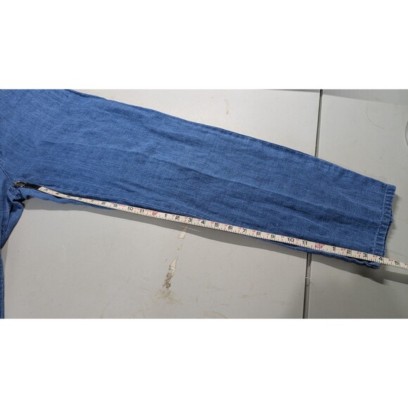 Lauren Ralph Lauren Jeans Womens 10P Petite Straight Leg Denim Stretch Pants - Picture 8 of 9